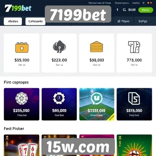 Recursos e funcionalidades do site 7199bet